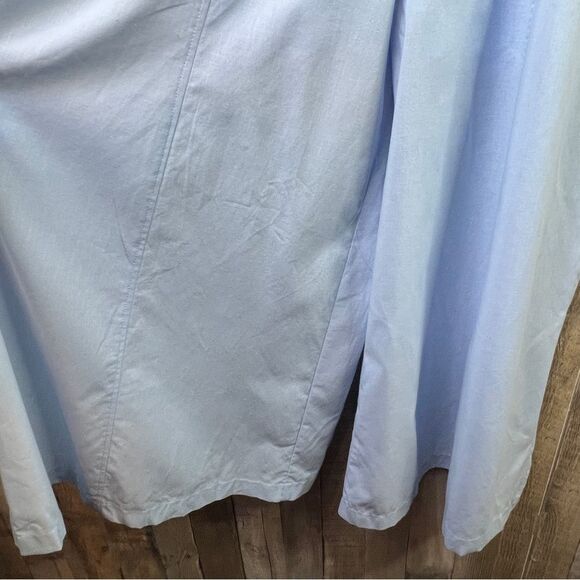 OOTD Rocks XL Light Blue Capri Wide Leg Sleeveless Jumpsuit Adjustable S… - Picture 5 of 14